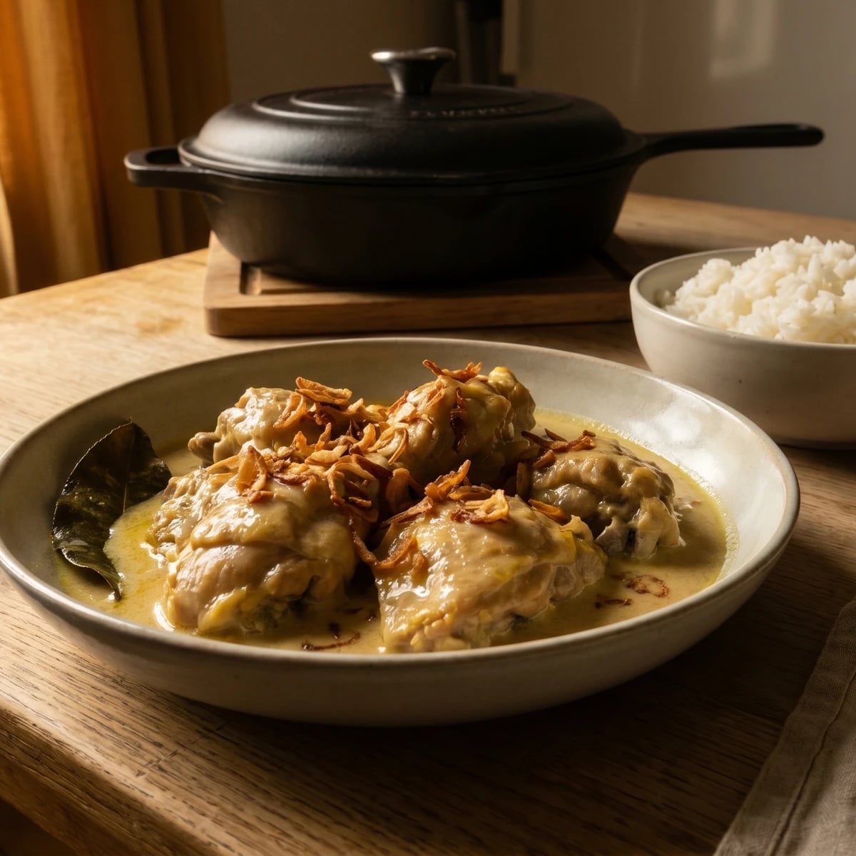 Ajam Opor (Indo-Dutch Coconut Chicken)
