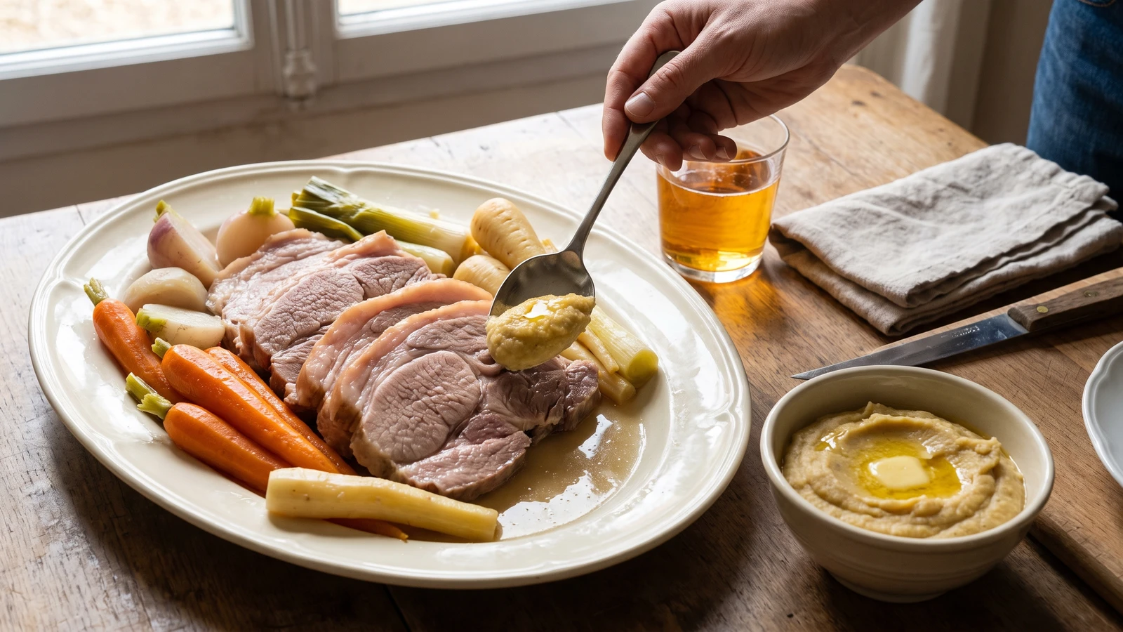 Boiled Salted Pork à l’Anglaise
