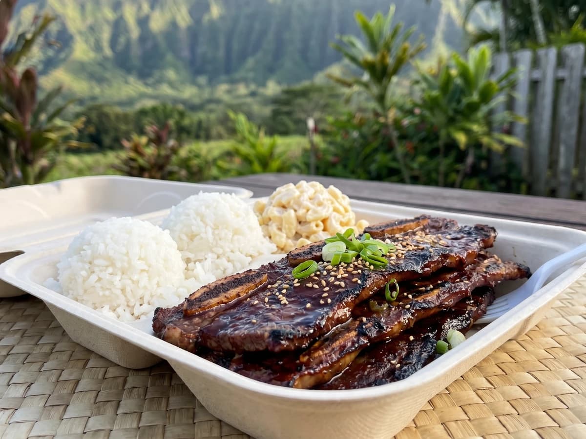 Local-Style Kalbi Short Ribs (Hawaiʻi Plate-Lunch Grill) - Chef Makoa