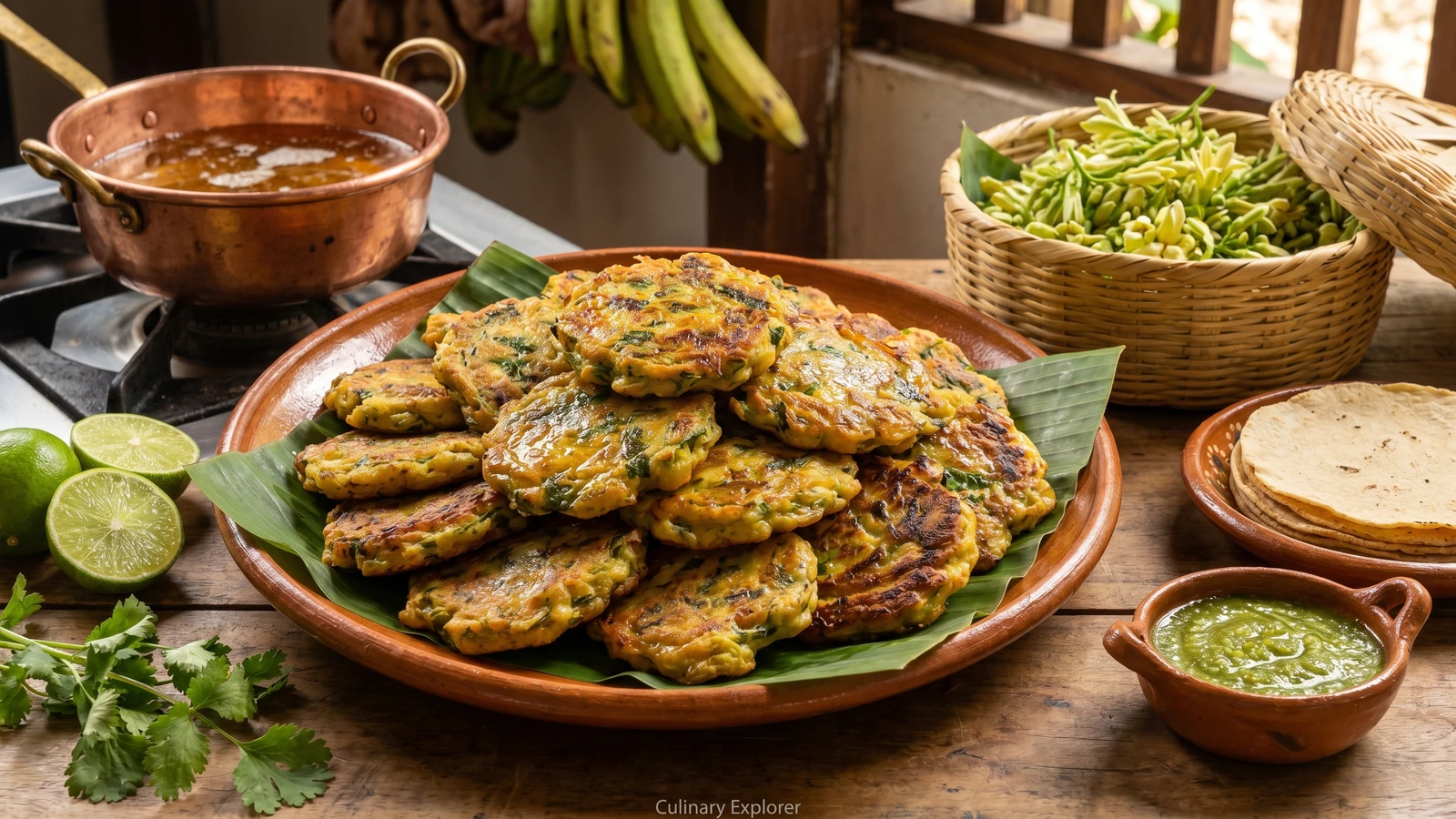 Tortitas de Flor de Cocuite