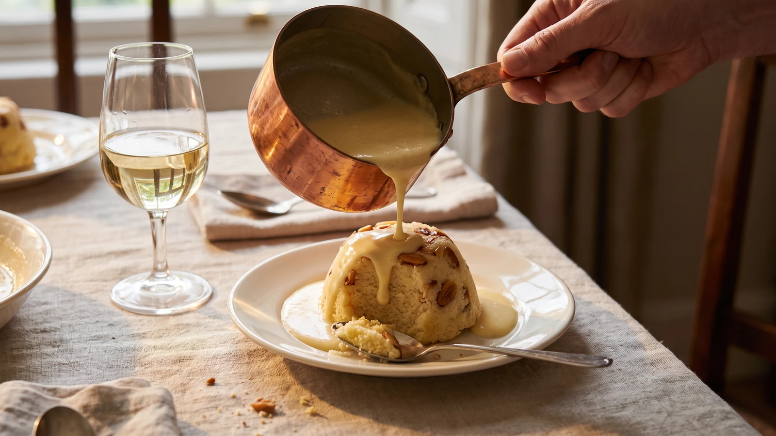 Almond Pudding