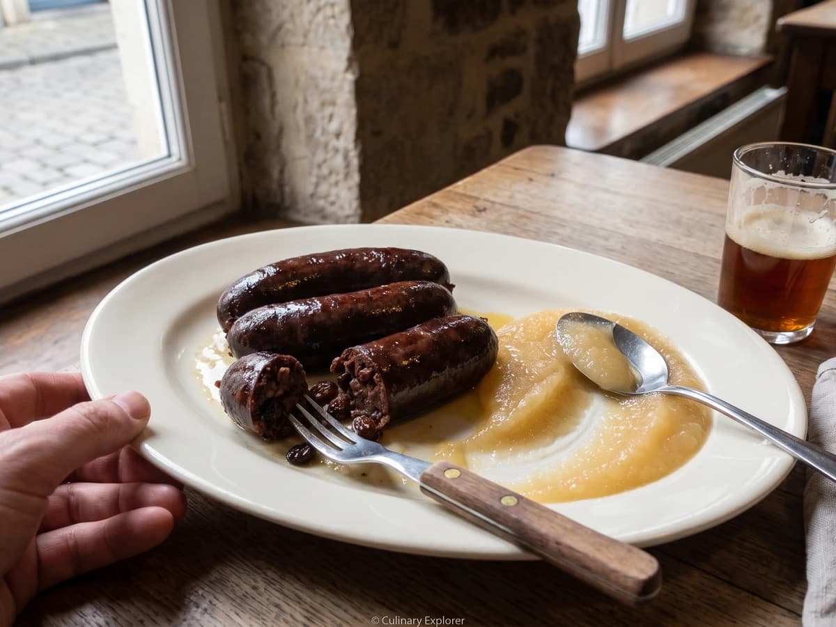 Boudins Noirs à la Flamande - Chef Juliette