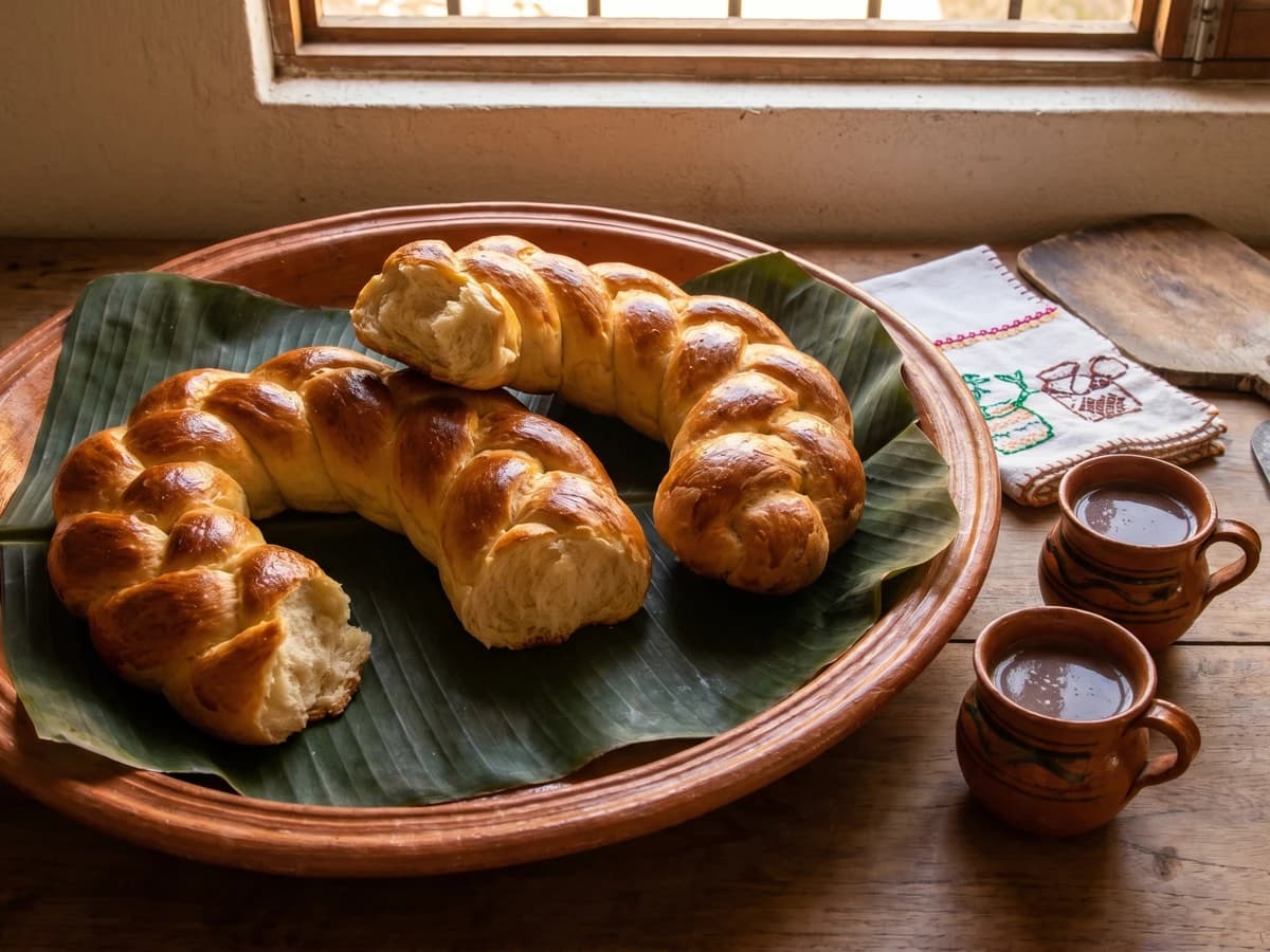 Frontera Braided Sweet Bread (Pan de Riñón) - Chef Lupita