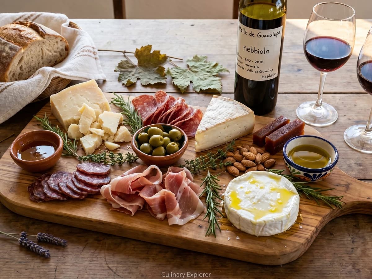 Tabla del Valle de Guadalupe - Chef Lupita