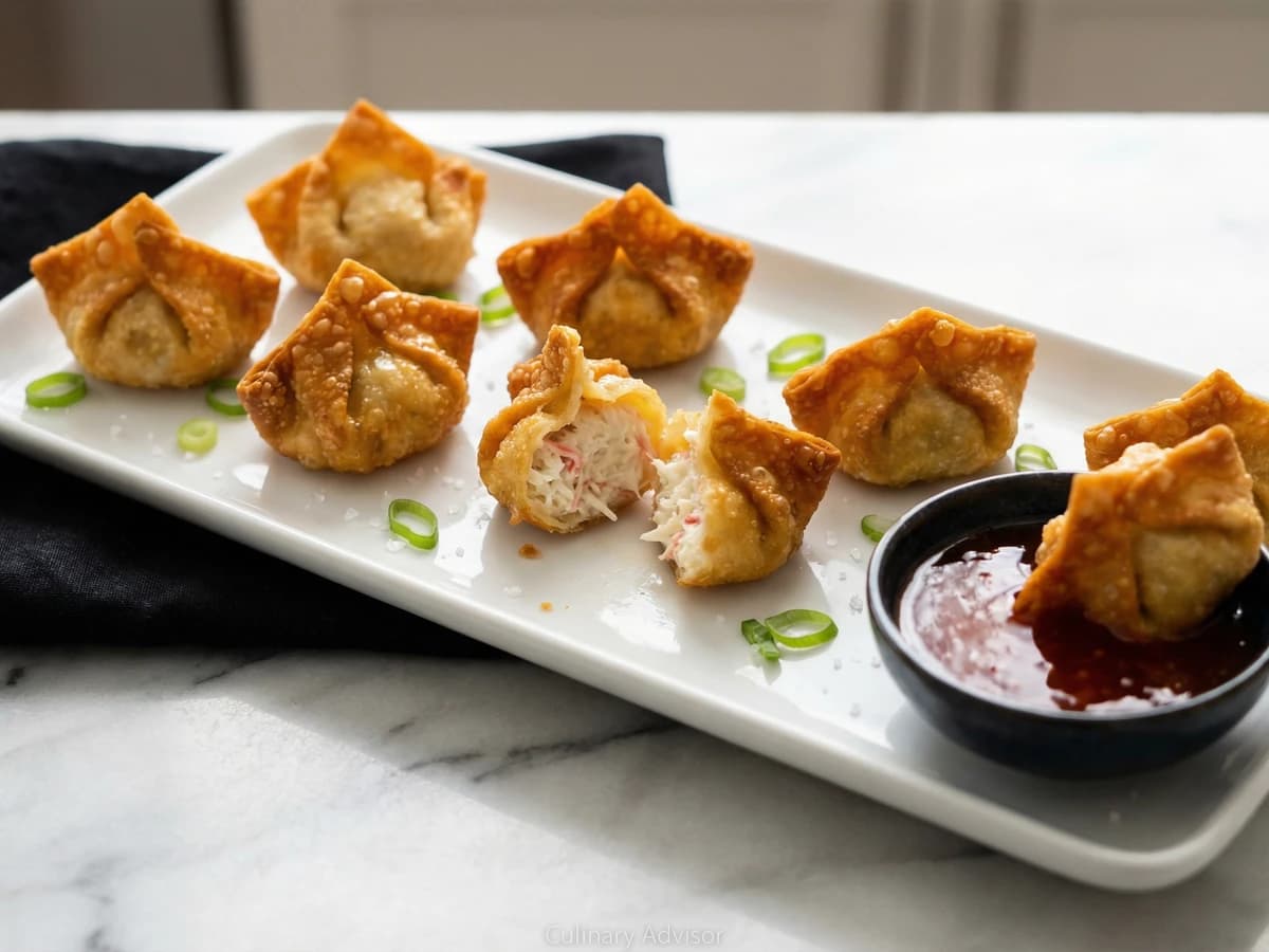 Crispy Crab Rangoon - Chef Dean