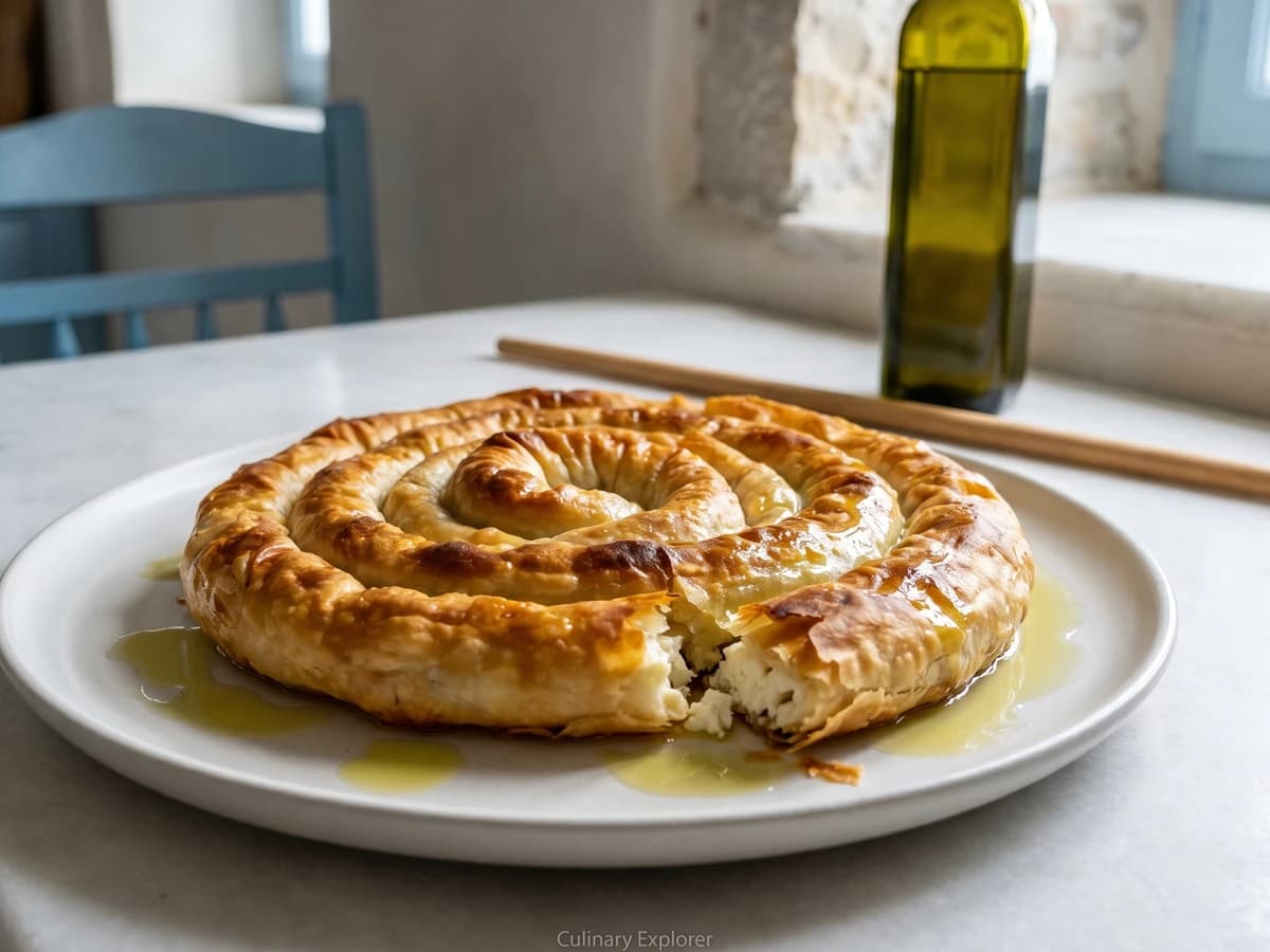 Skopelitiki Tiropita (Σκοπελίτικη Τυρόπιτα) - Chef Dimitra