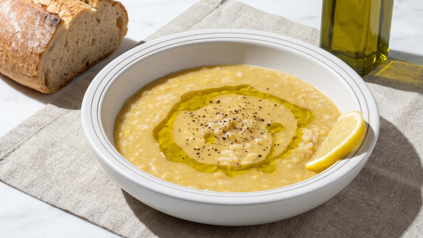 Cypriot Louvana (Λουβάνα), Yellow Split Pea Soup