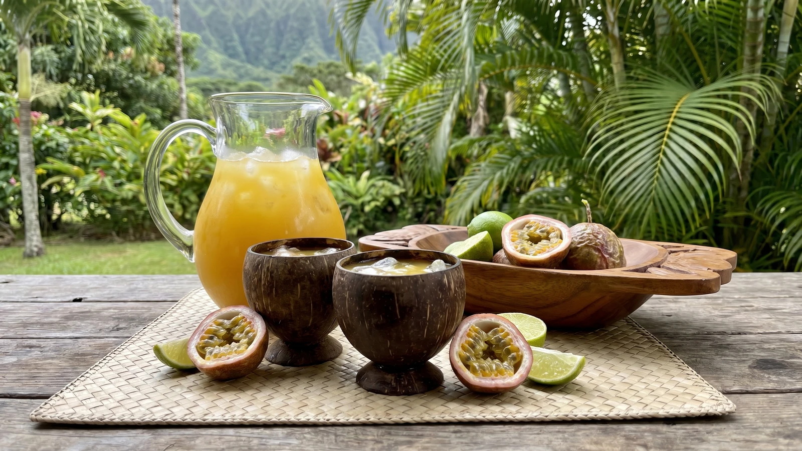 Lilikoʻi Juice (Hawaiian Passion Fruit Refresher)