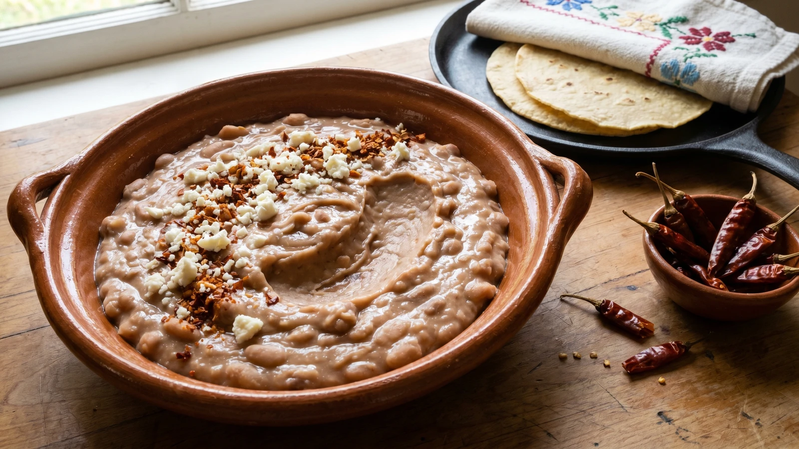 Jalisco Refried Beans (Frijoles Refritos)