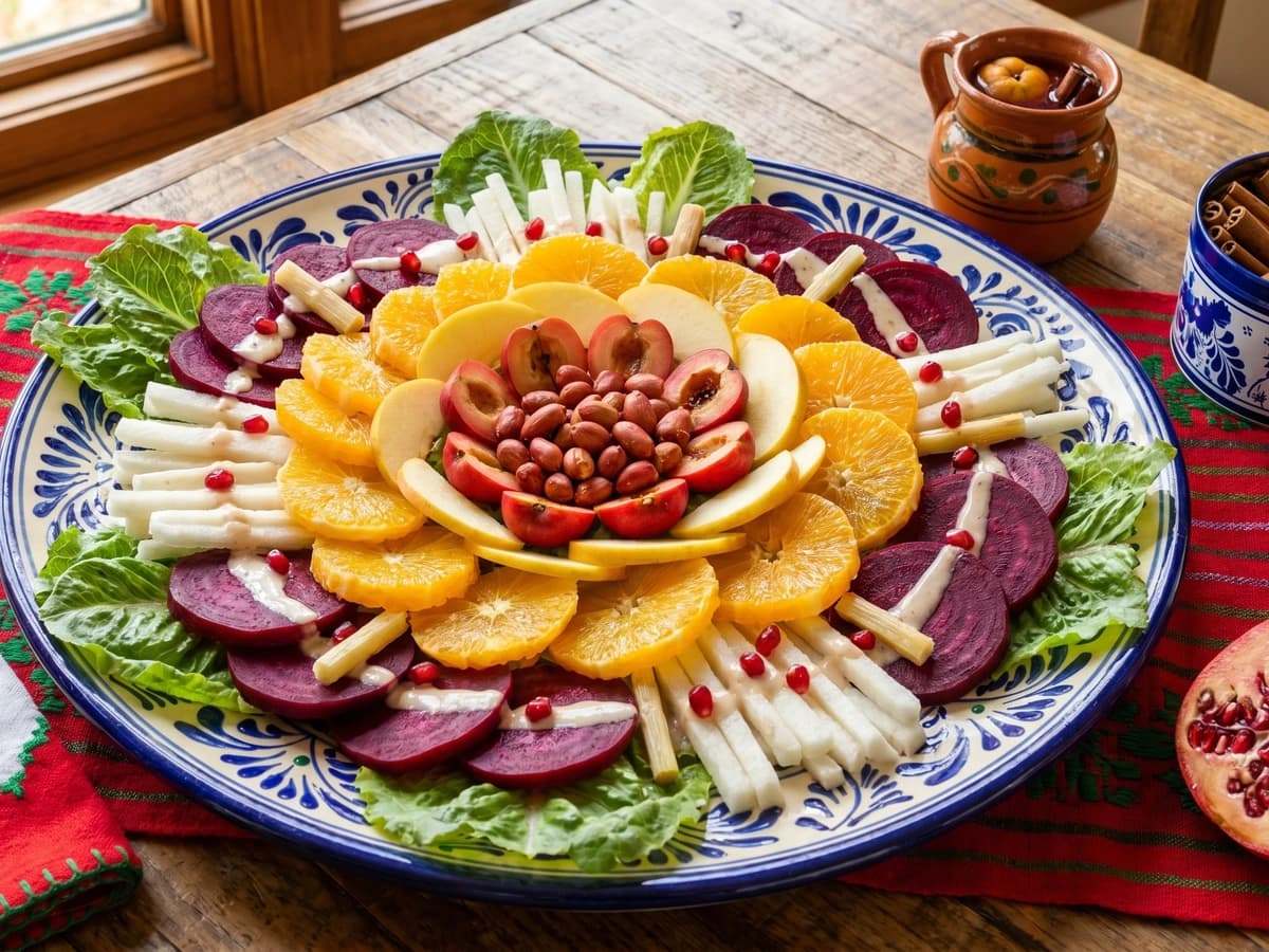 Ensalada de Nochebuena - Chef Lupita
