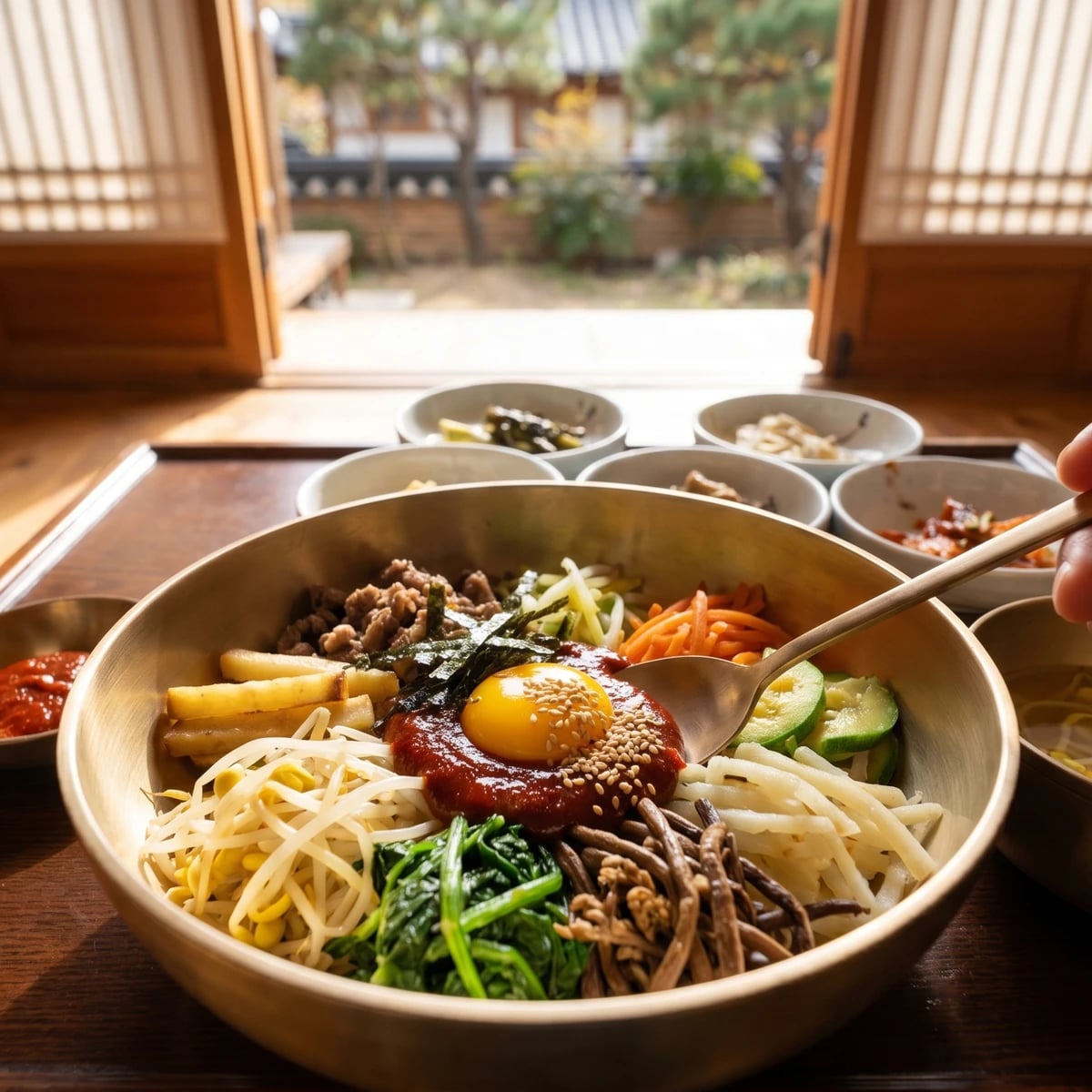 Jeonju Bibimbap (전주비빔밥, Jeonju Mixed Rice)