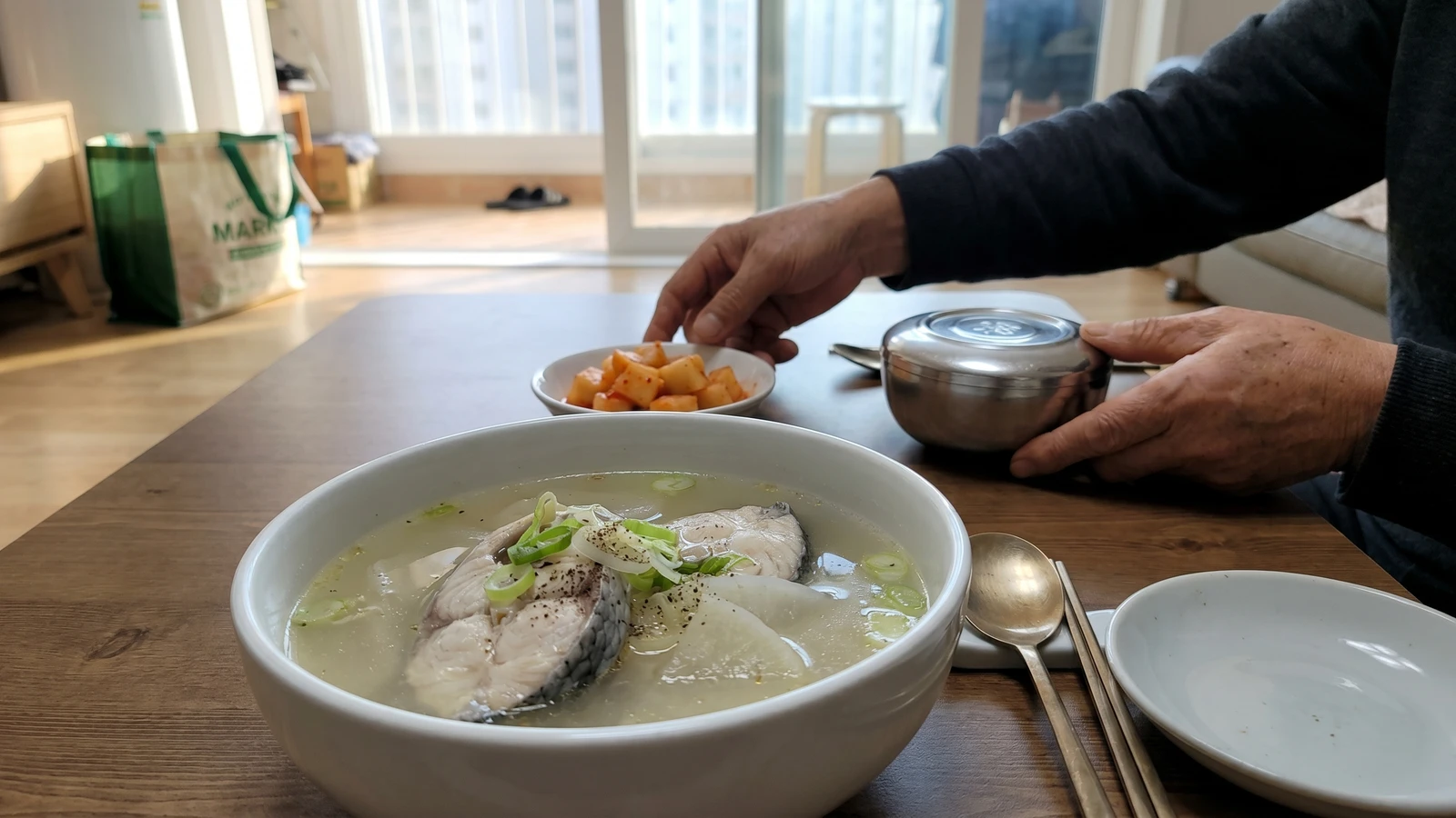 Sungeo-guk (Grey Mullet Soup)