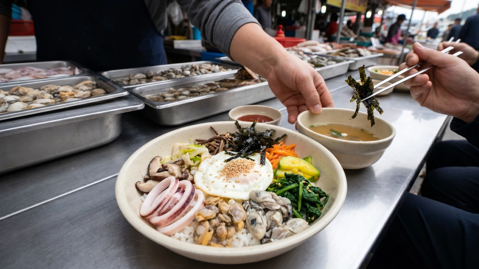 Tongyeong Bibimbap (Tongyeong Mixed Rice)