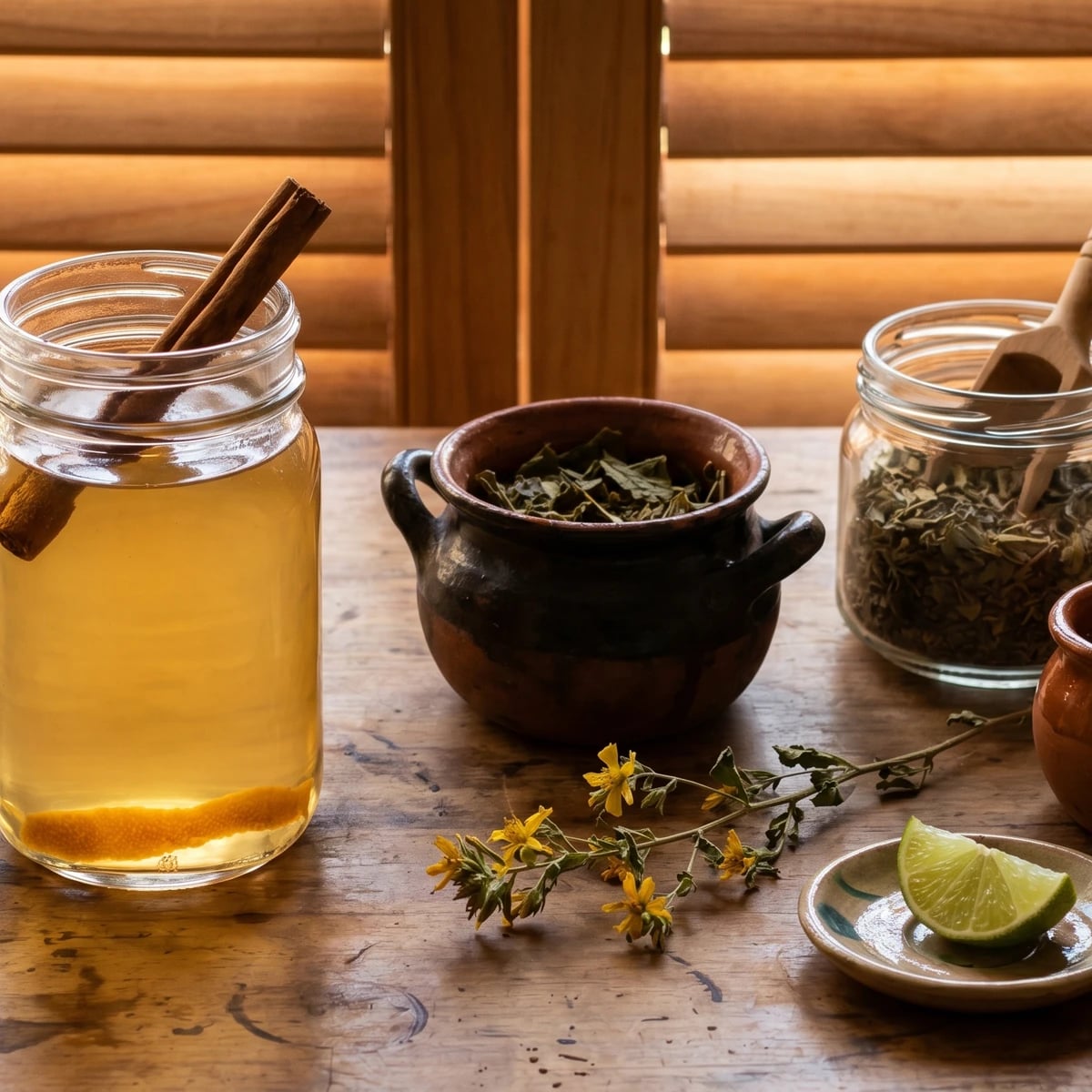 Té de Damiana Sudcaliforniana