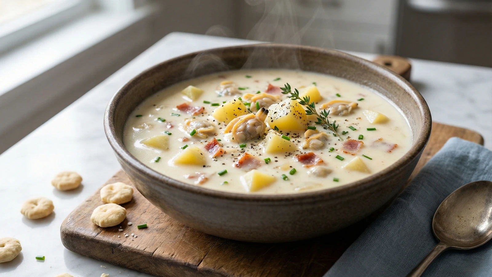 New England Summer Clam Chowder