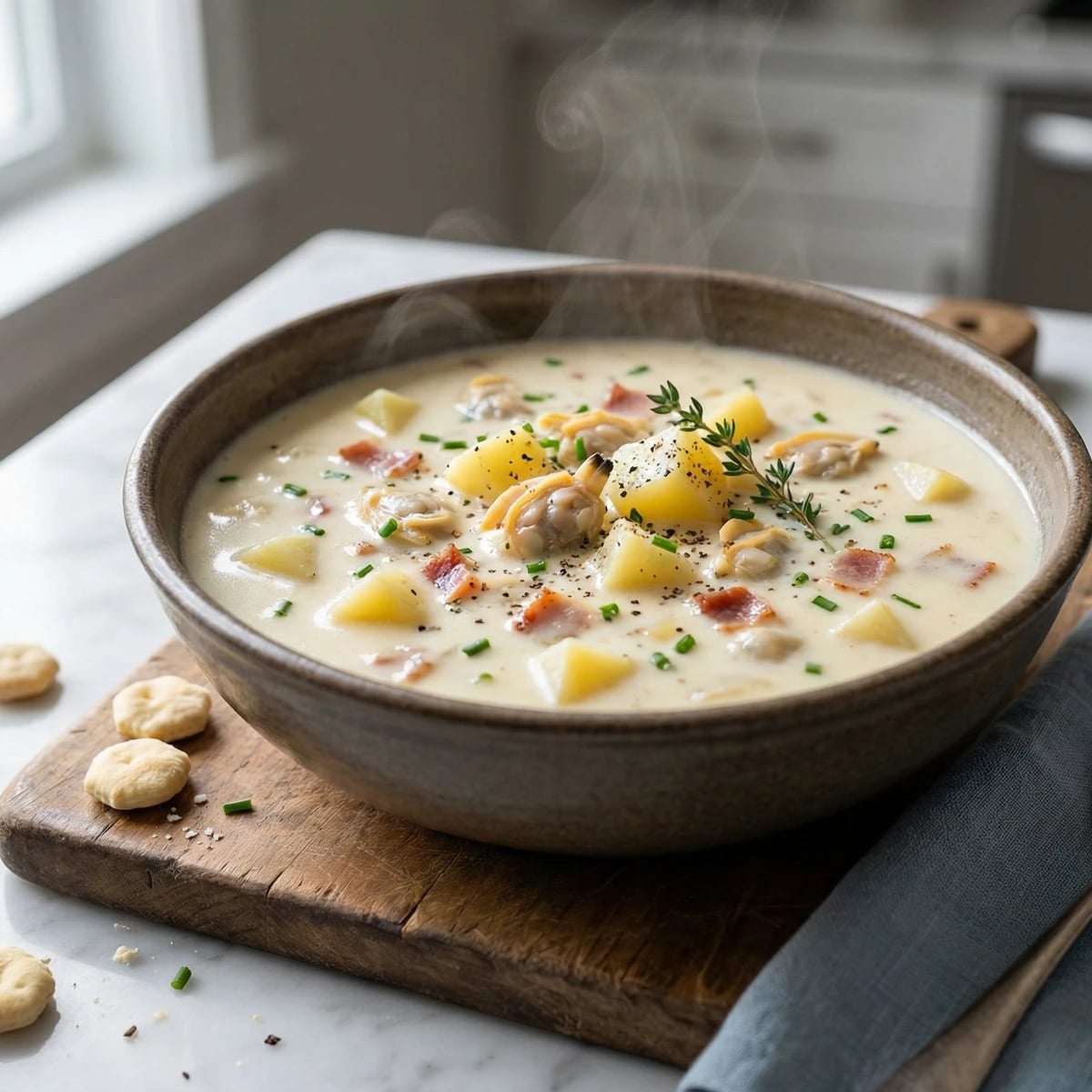 New England Summer Clam Chowder