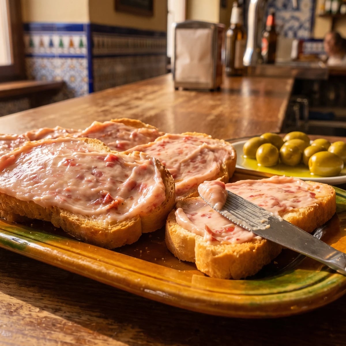 Montadito de Jamon Batido Aragones