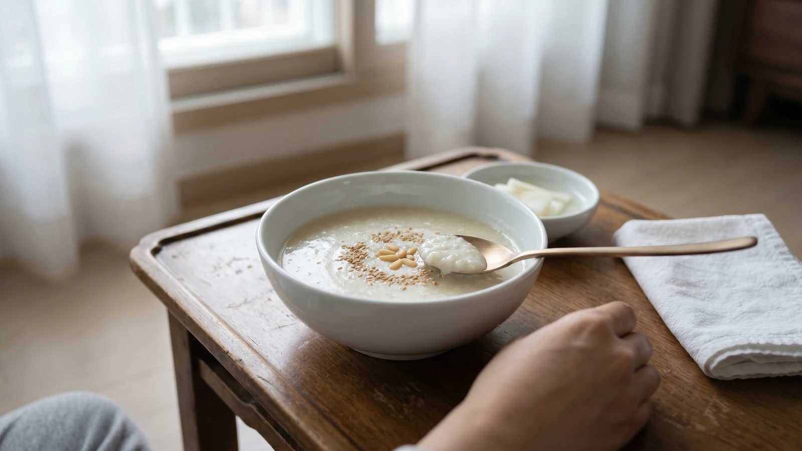 Kkae-juk (Sesame Porridge)