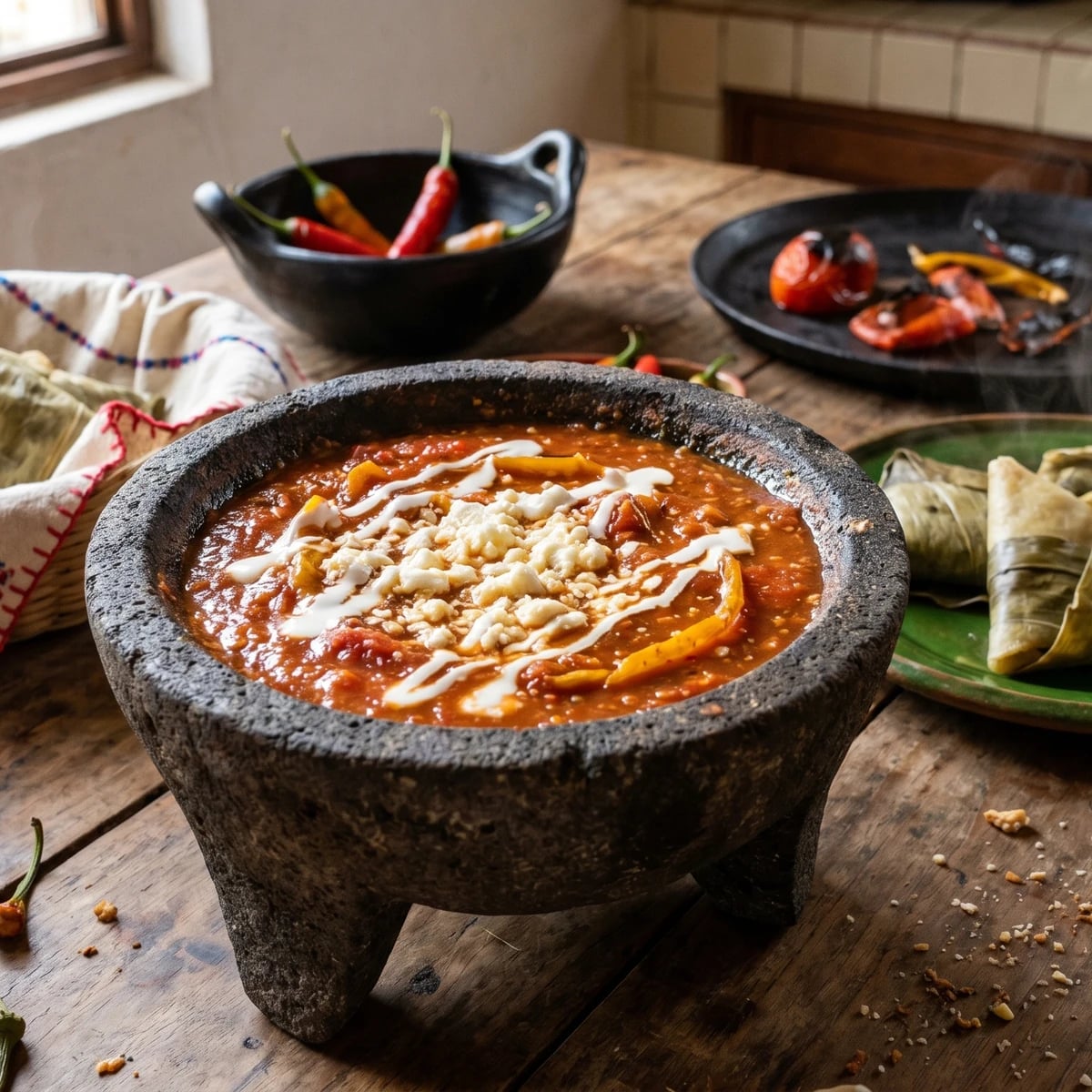 Salsa de Tomate Cocido para Corundas