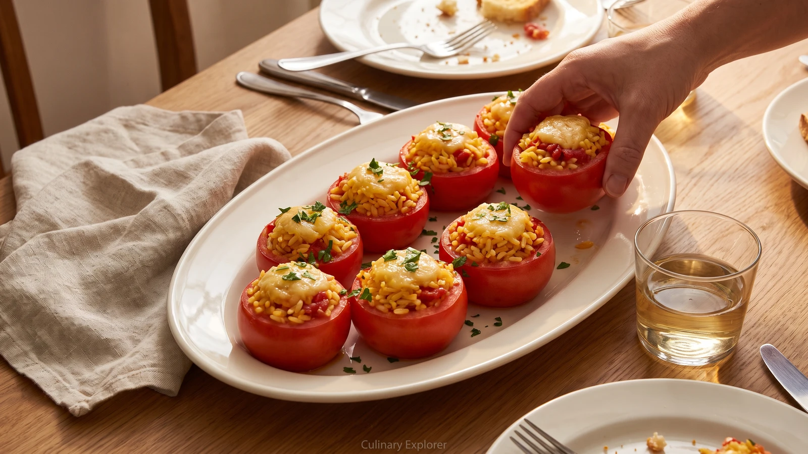 Tomates Farcies à la Portugaise