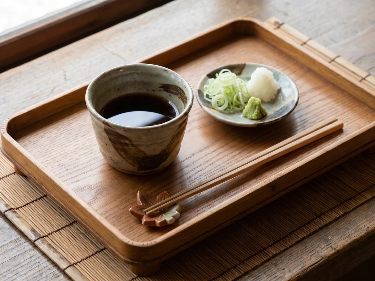 Mentsuyu (麺つゆ, noodle dipping sauce) - Chef Takumi