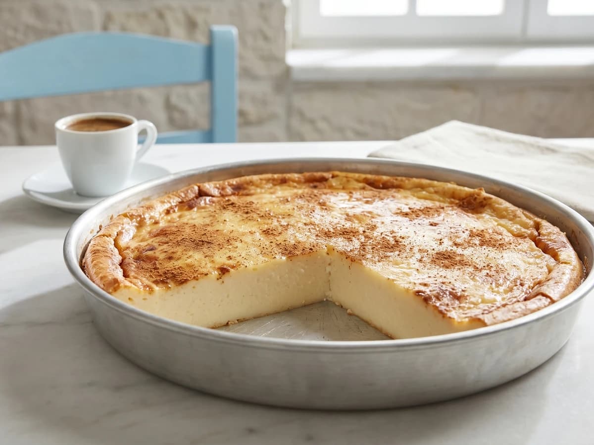 Thessalian Galatopita (Γαλατόπιτα Θεσσαλίας) - Chef Dimitra
