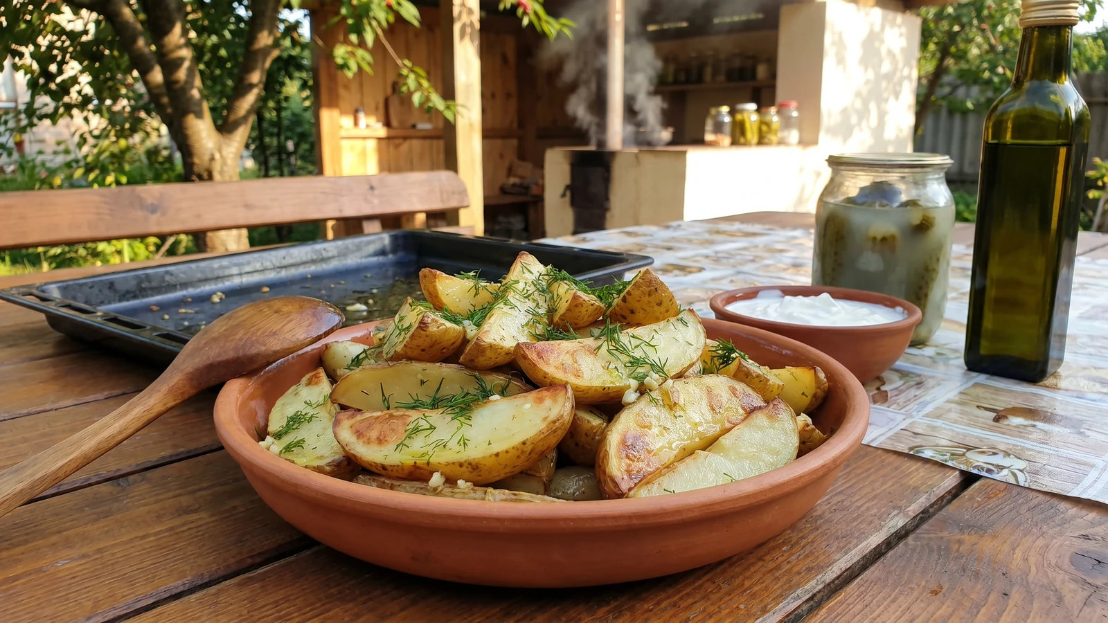 Kartoplia po-Selyansky (картопля по-селянськи, country potatoes)