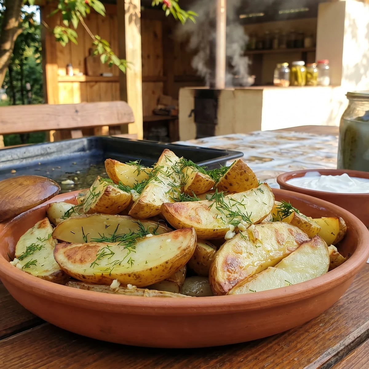 Kartoplia po-Selyansky (картопля по-селянськи, country potatoes)
