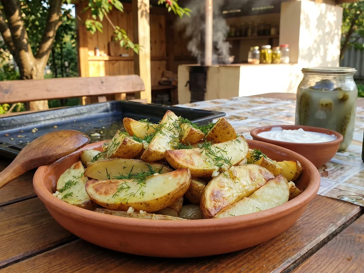 Kartoplia po-Selyansky (картопля по-селянськи, country potatoes)