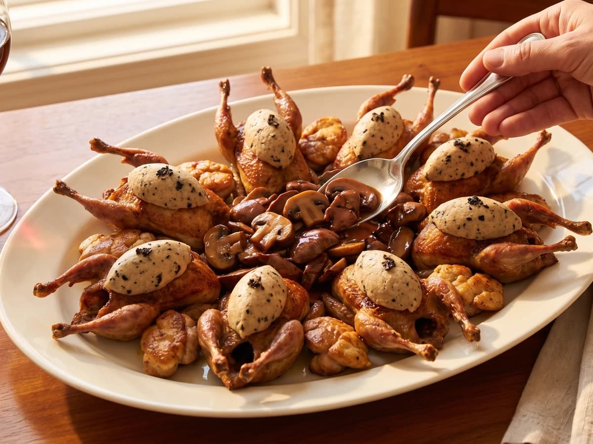 Côtelettes de Pigeonneaux à la Nesles