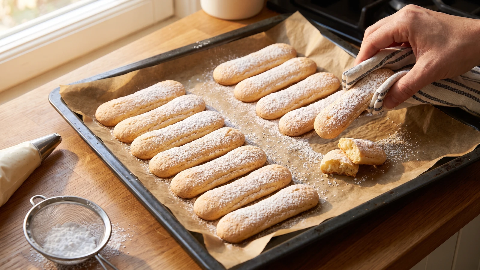 Lady’s-finger Biscuit Paste