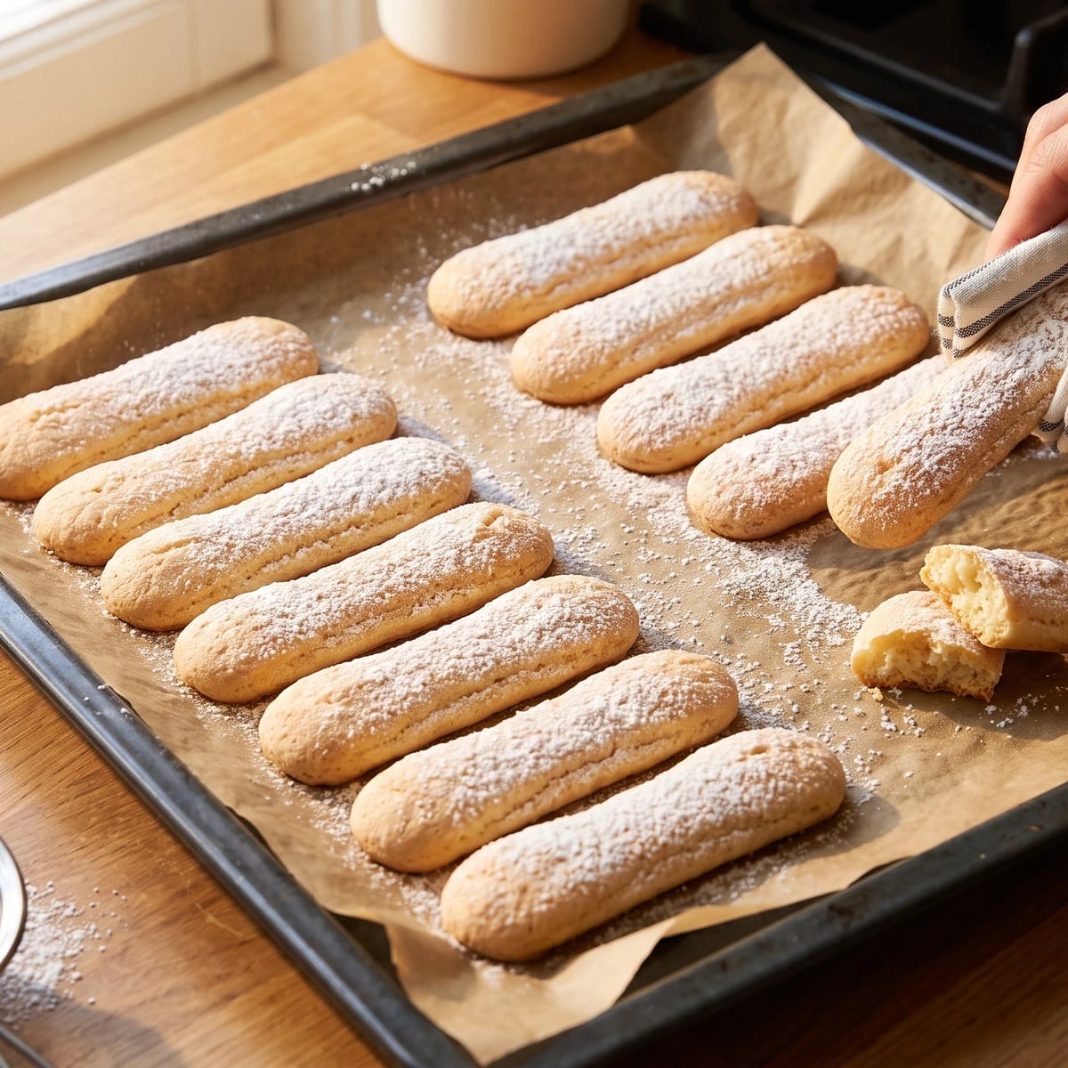 Lady’s-finger Biscuit Paste