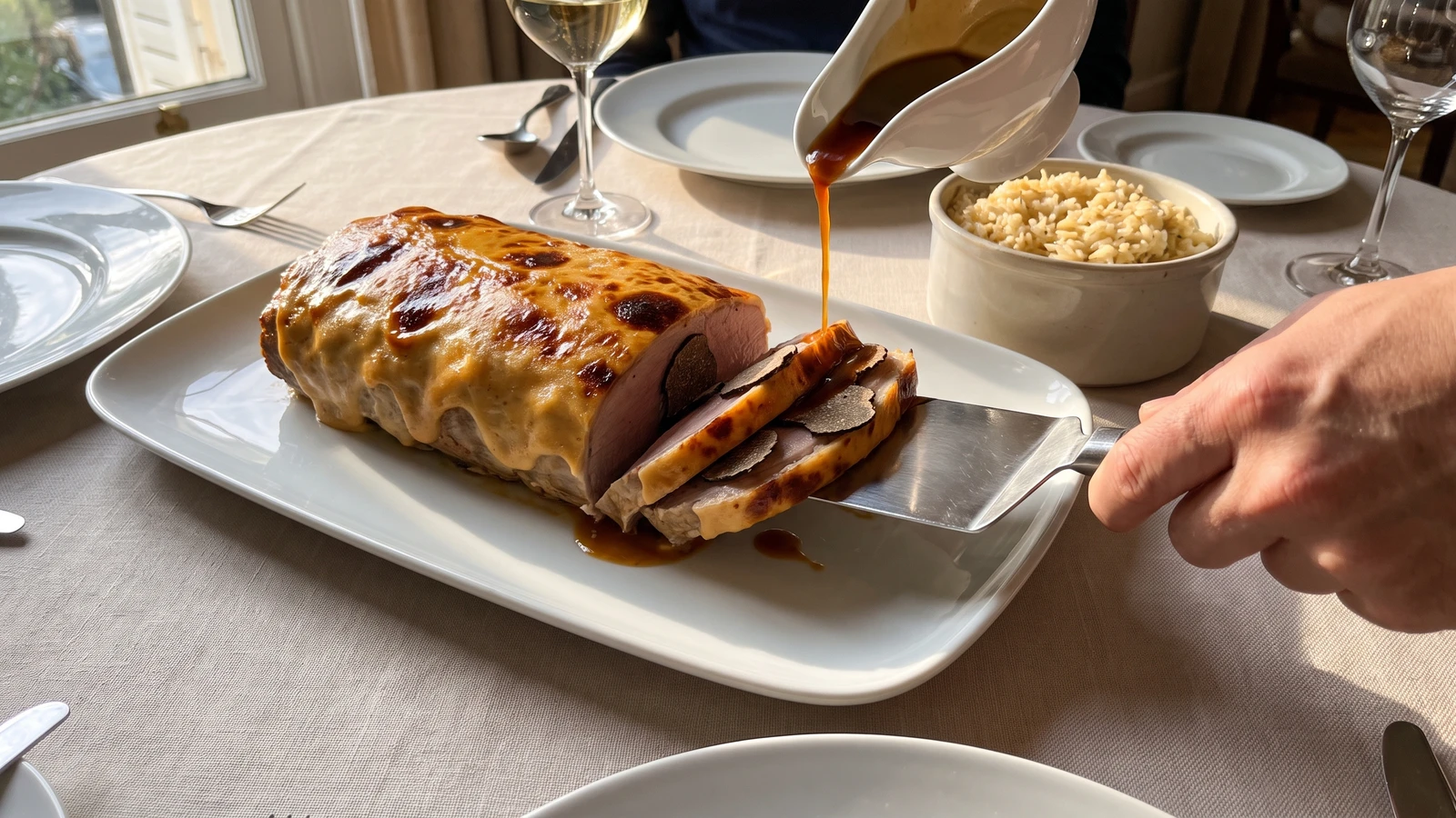 Selle de Veau à la Metternich