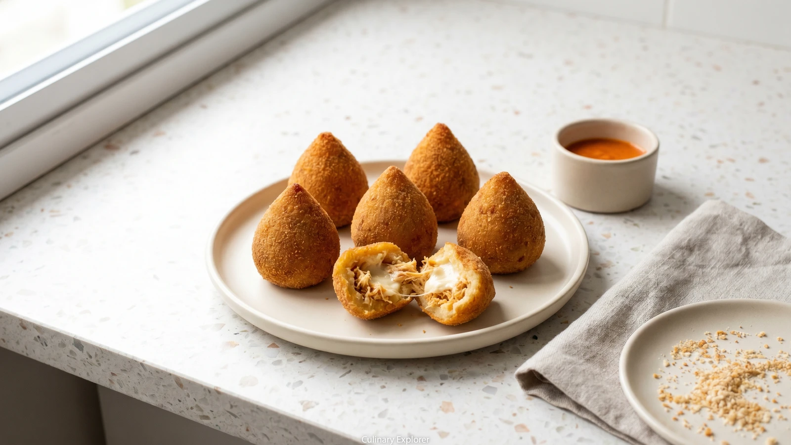 Coxinha de Frango com Catupiry