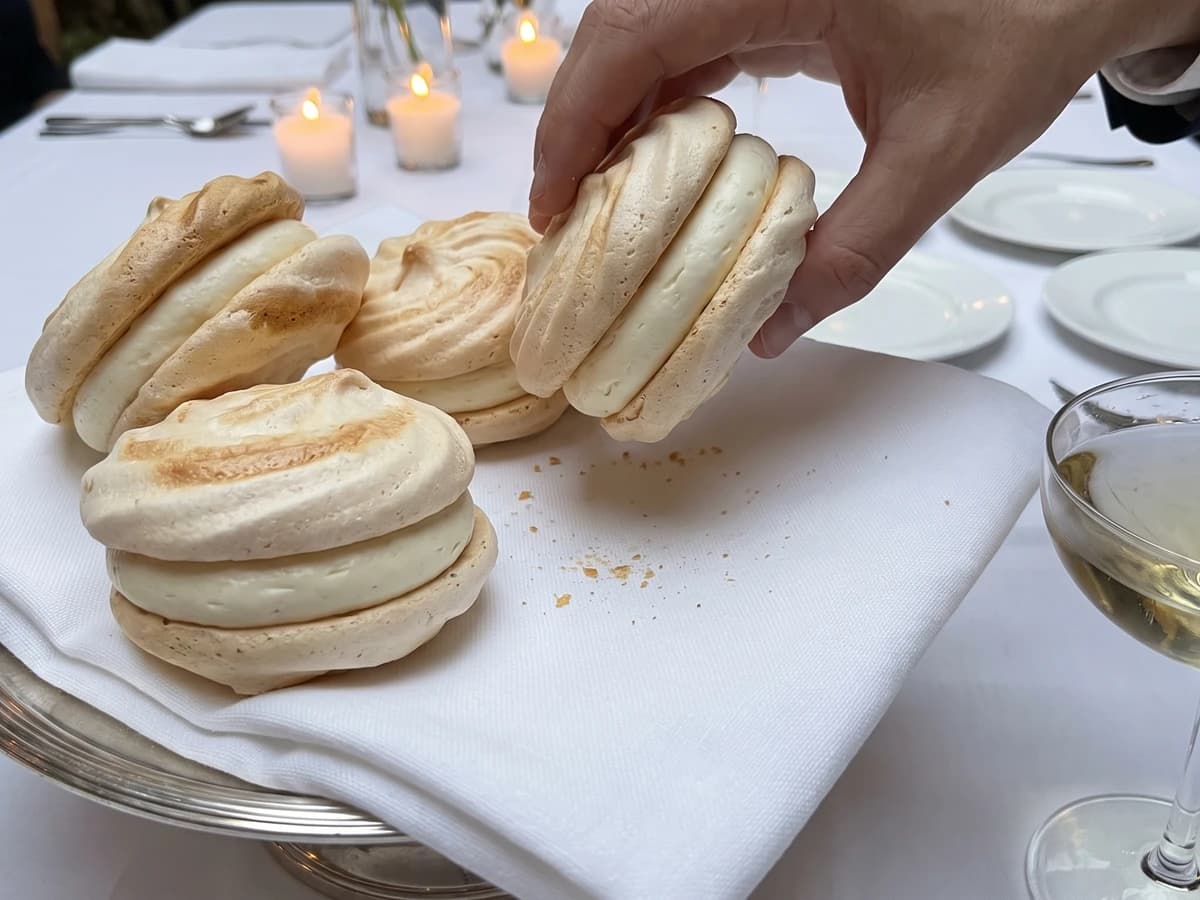 Garnished Meringues - Chef Juliette