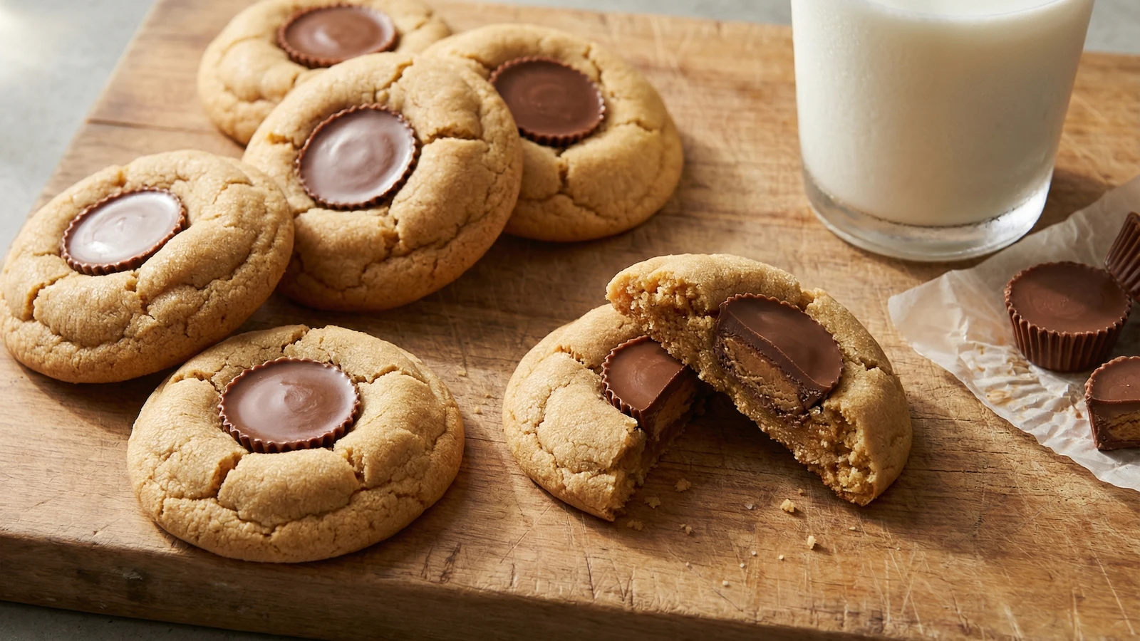 Peanut Butter Cup Cookies