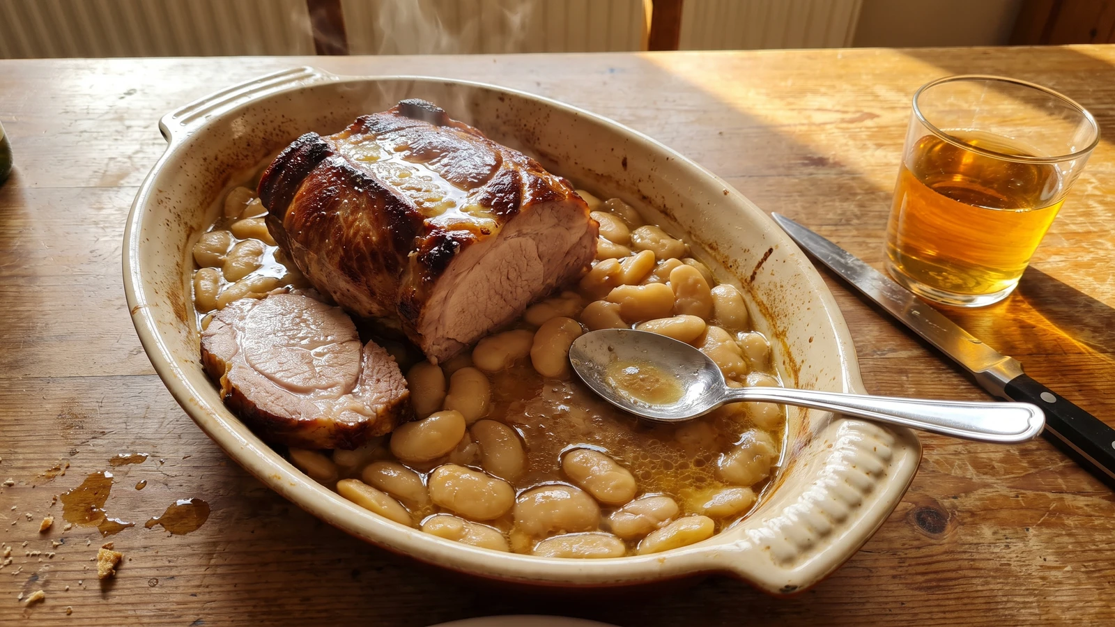 Fresh Neck of Pork à la Soissonnaise