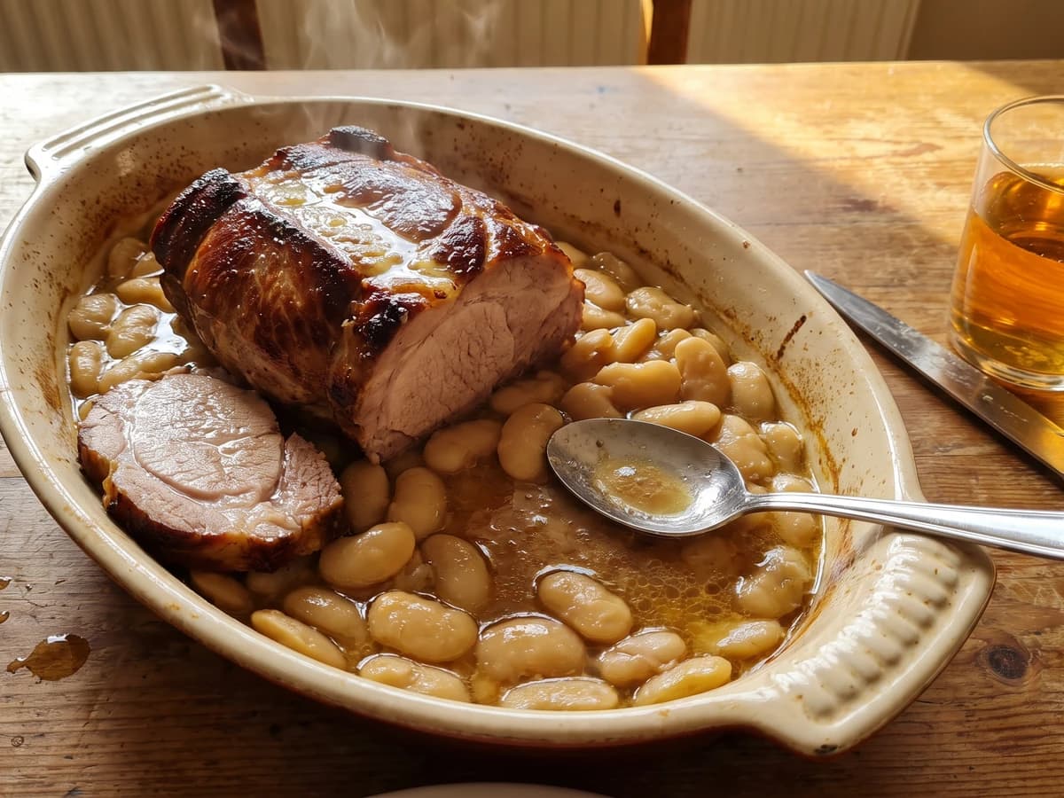 Fresh Neck of Pork à la Soissonnaise - Chef Juliette