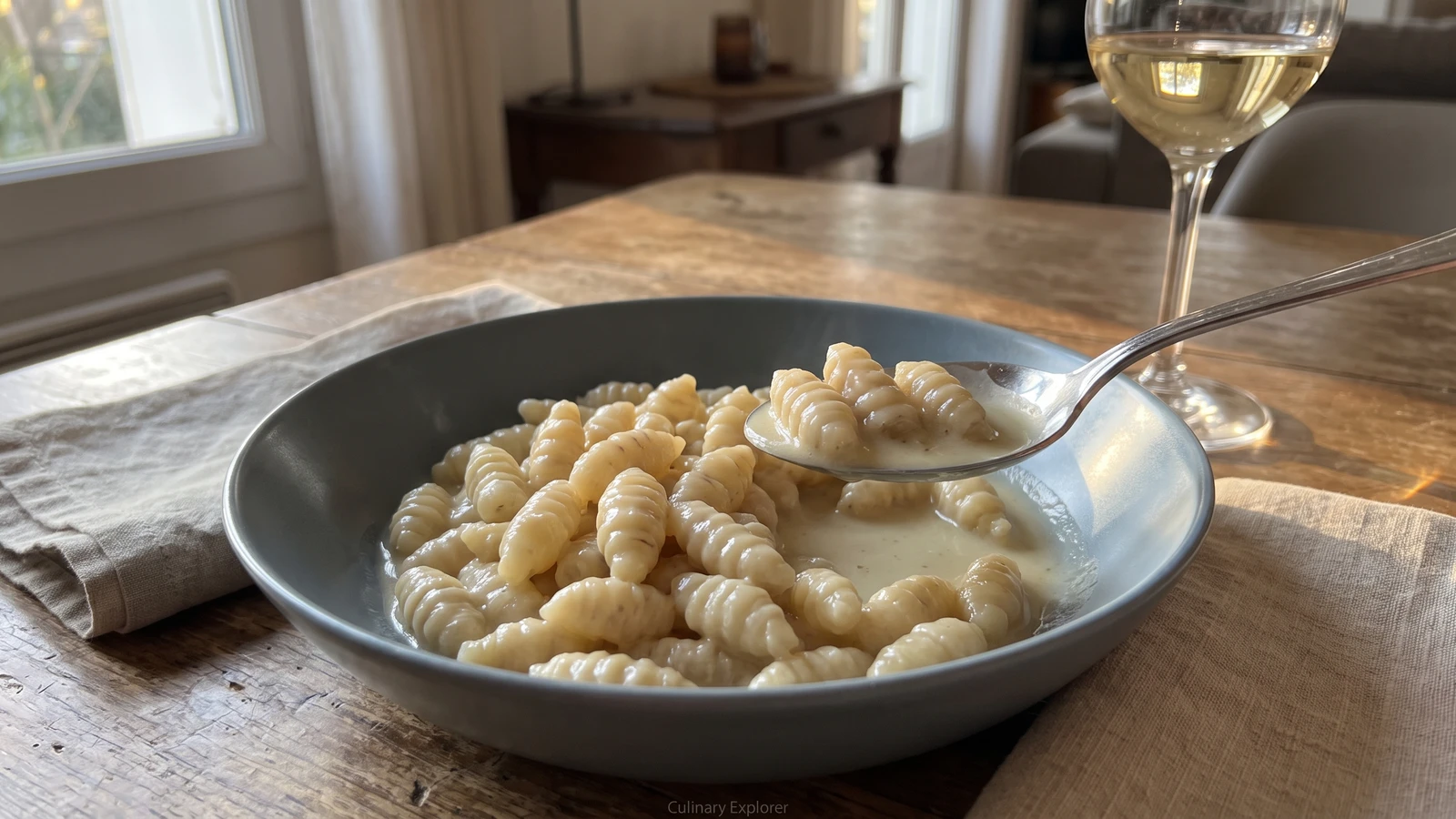 Crosnes au Velouté