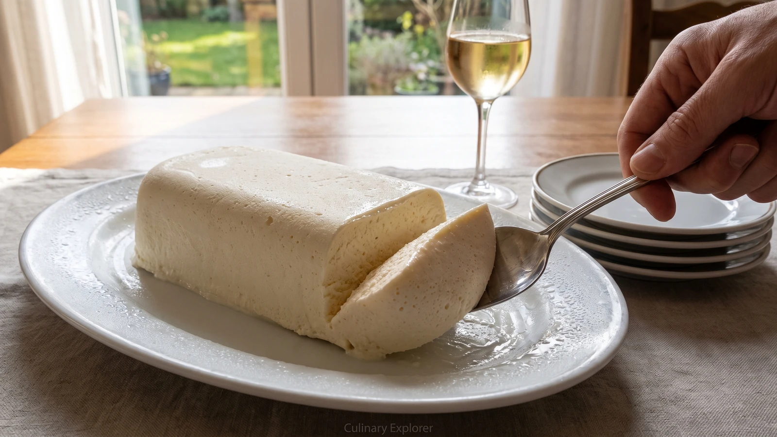 Preparation of Iced Mousse with Cream