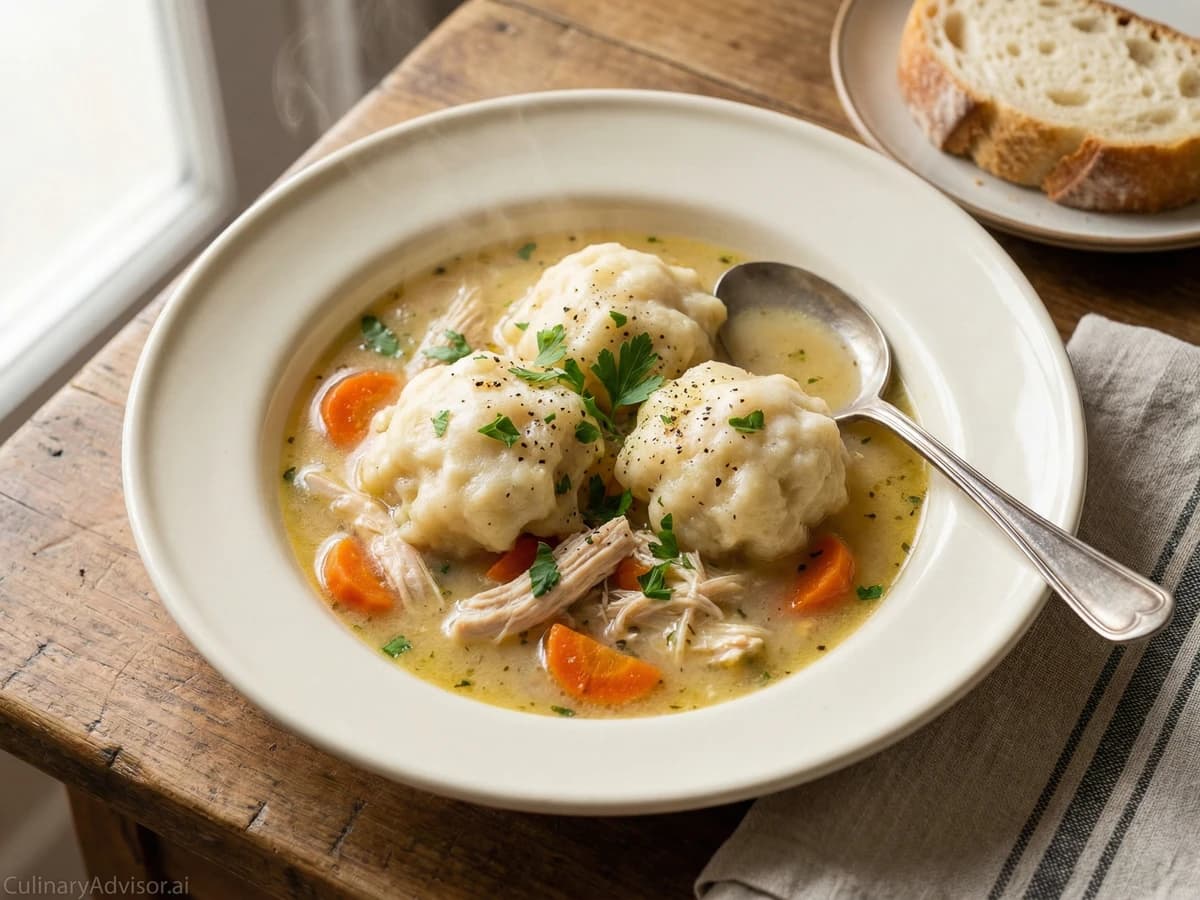 Chicken and Dumplings - Chef Dean