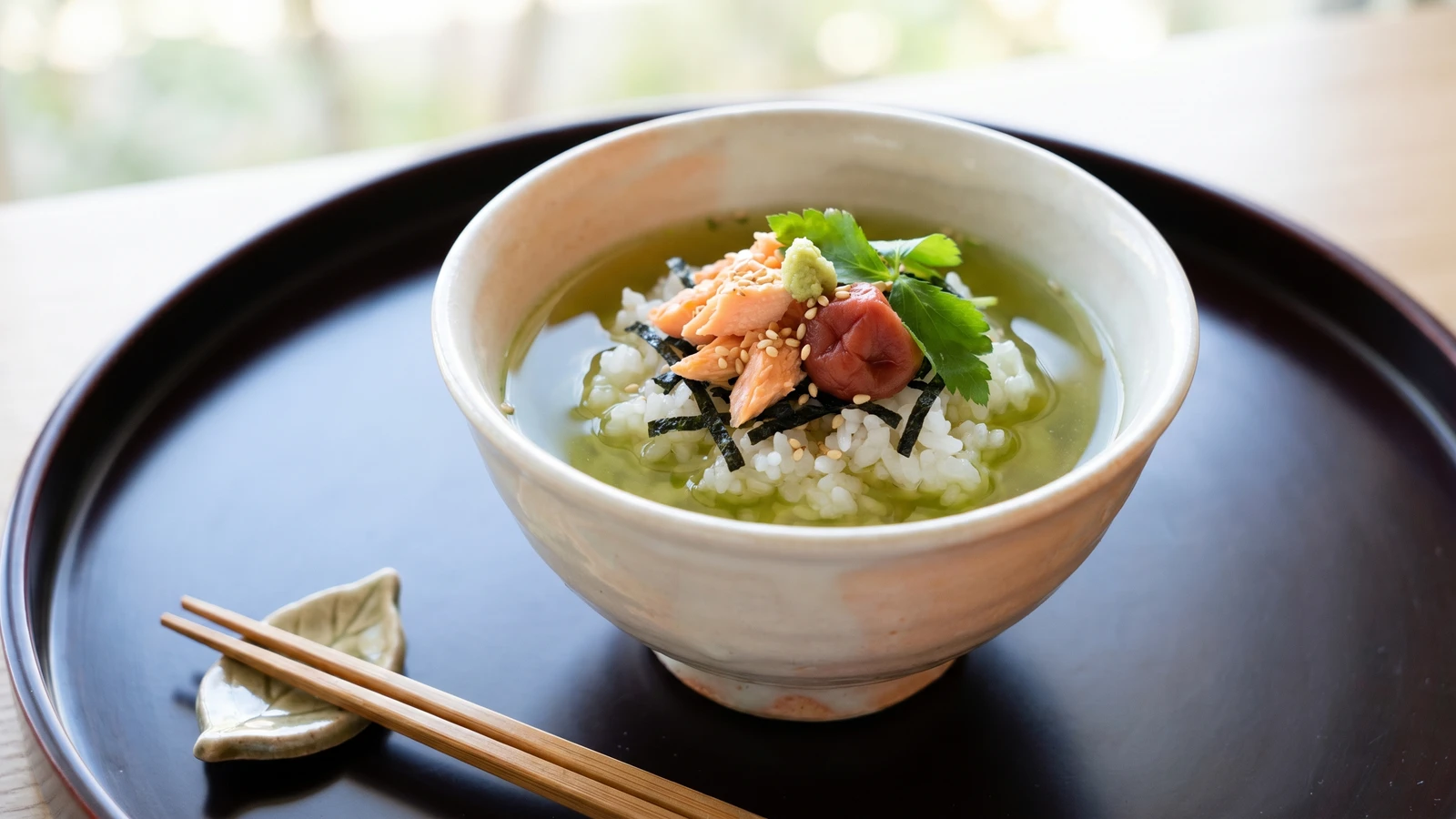 Ochazuke (お茶漬け, tea over rice)