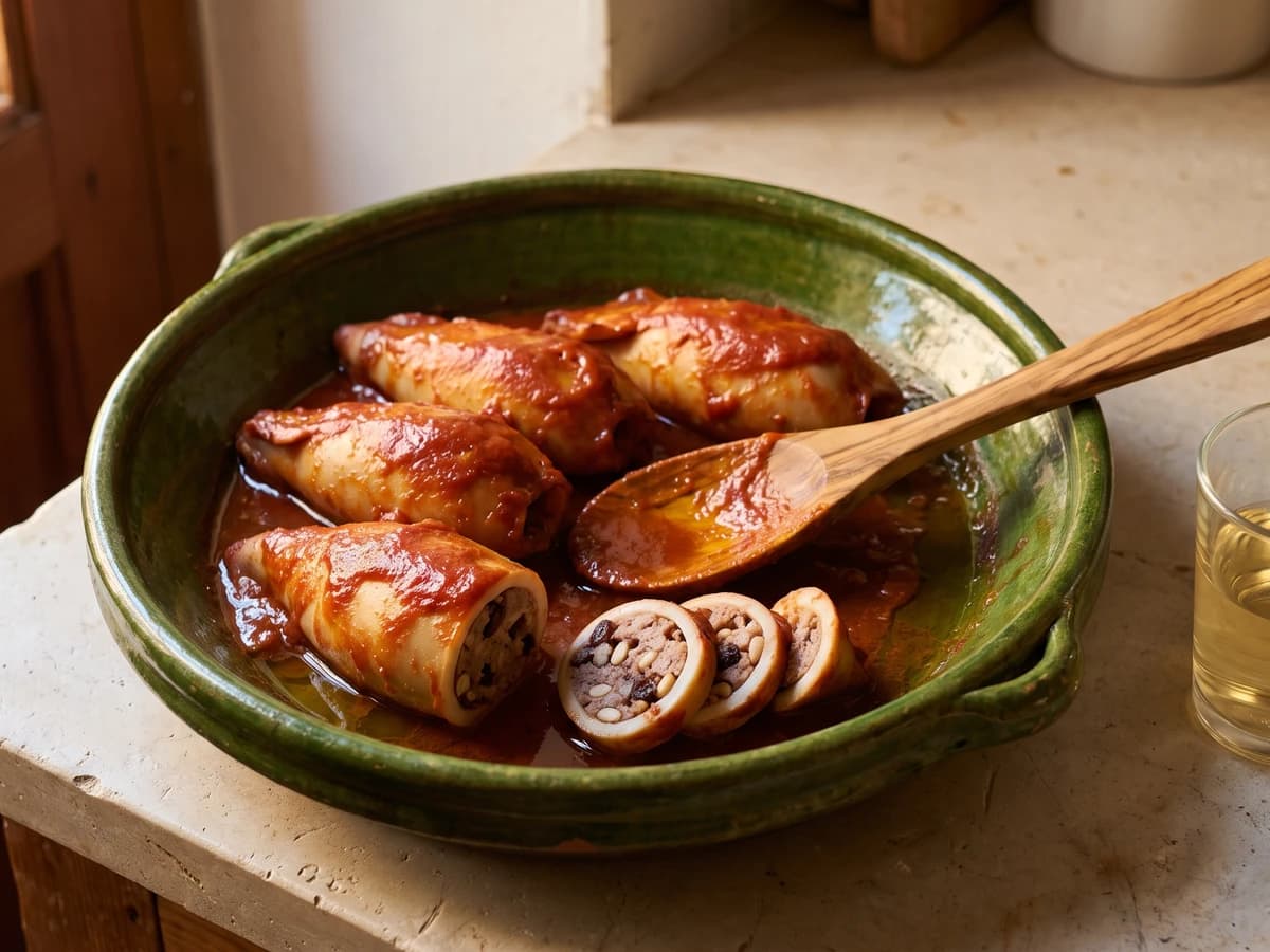 Calamares Rellenos a la Mallorquina - Chef Isabel