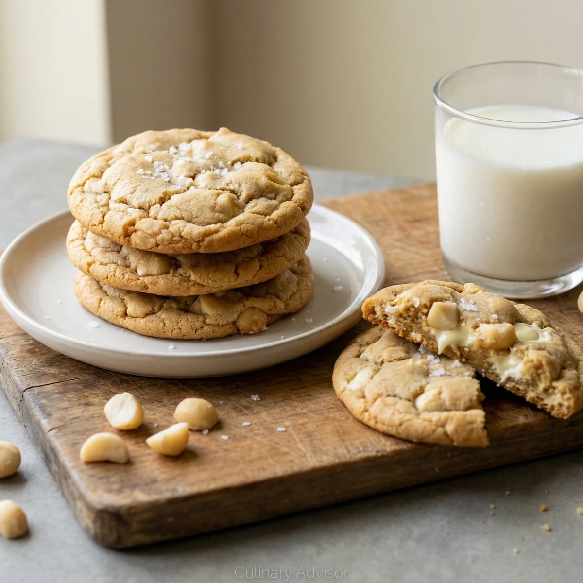 Hawaiian Macadamia White Chocolate Cookies