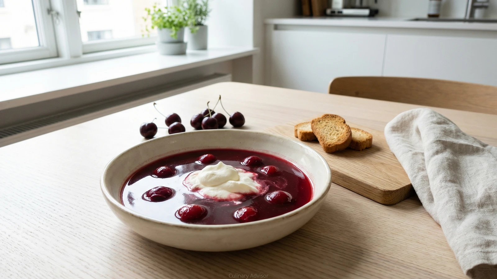 Kirsebaersuppe