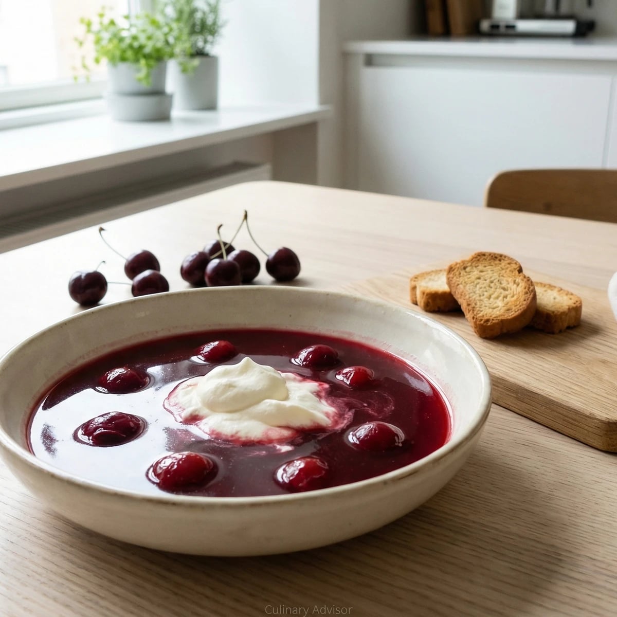 Kirsebaersuppe