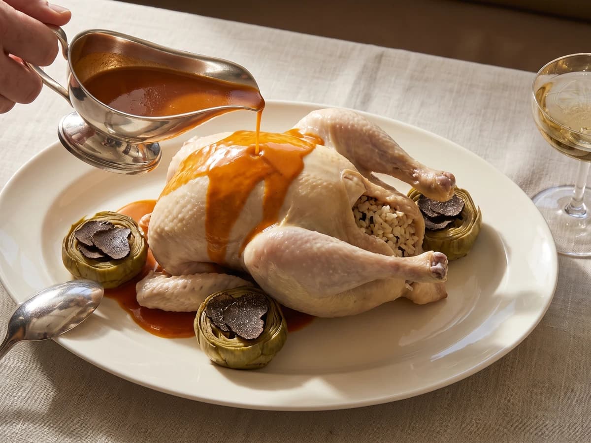 Poularde Adelina Patti - Chef Juliette