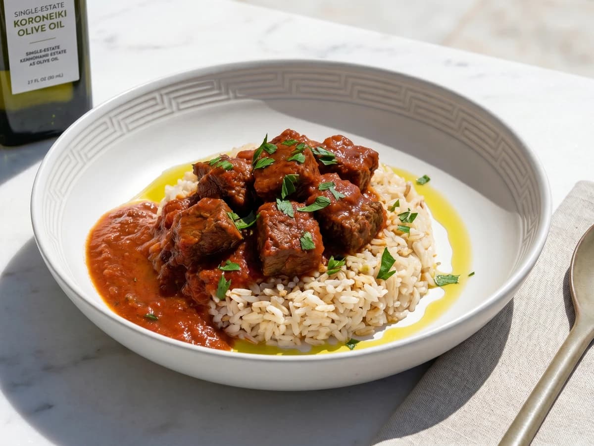 Politiko Tas Kebab (Πολίτικο Τας Κεμπάπ, Constantinople Beef Stew) - Chef Dimitra