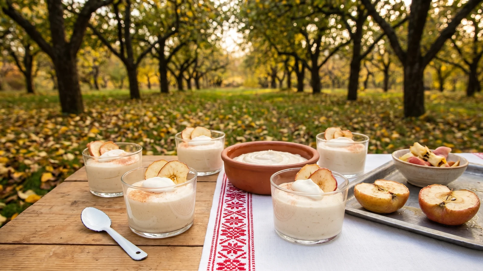 Sambuk (самбук, apple meringue mousse)
