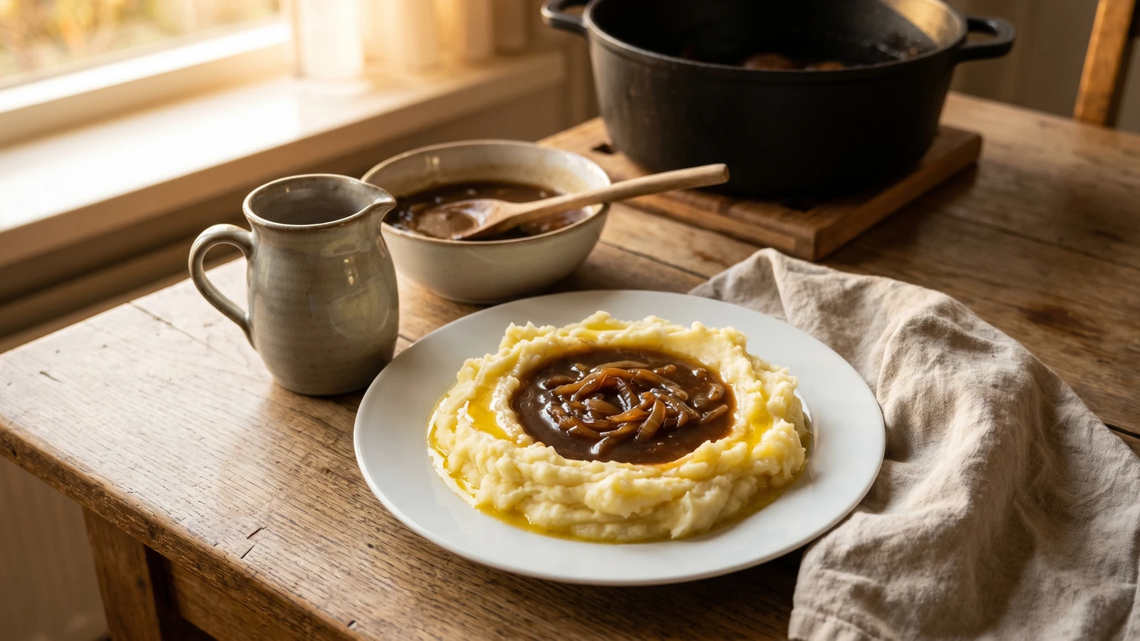 Uienjus (Dutch Onion Gravy)